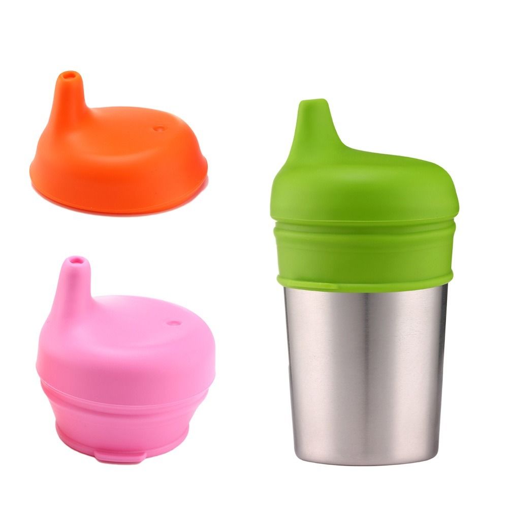 Kids Baby Silicone Sippy Cup L - Baby Food Jars With Lids recension och pris