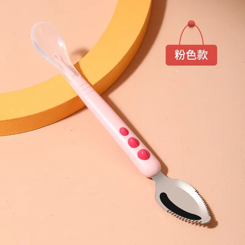 Double Head Baby Spoon Silicon - Baby Food Menu recension och pris